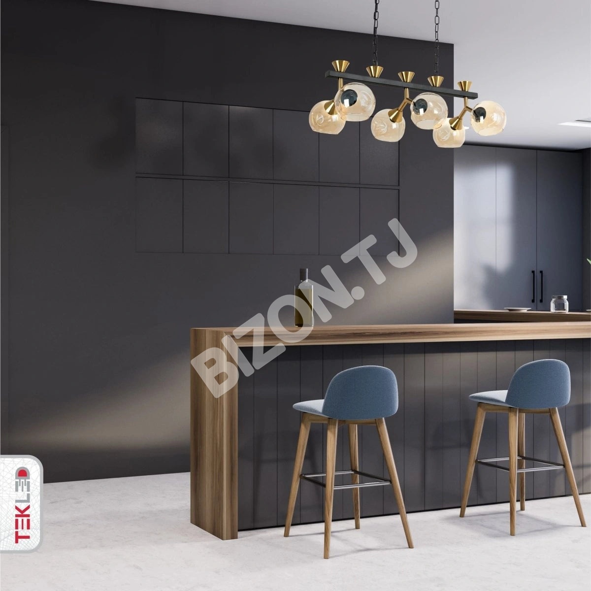 Люстра LOCANDA 40 Вт 6xE14 AMBER стекло, 159-17388 10
