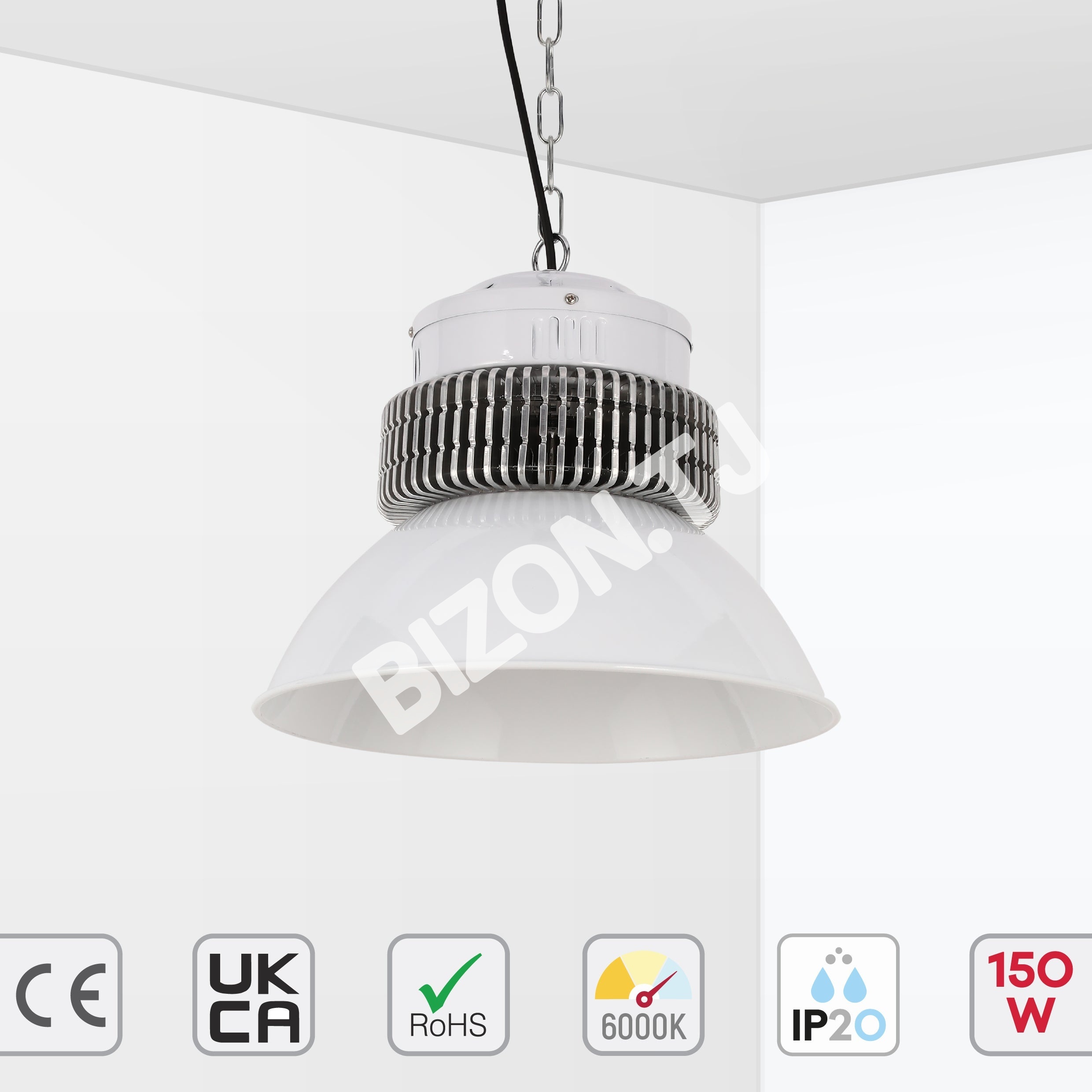 GEARBOX RSP LED HB150 150 Вт белый новинка 6000 К 1, 230-03565 4