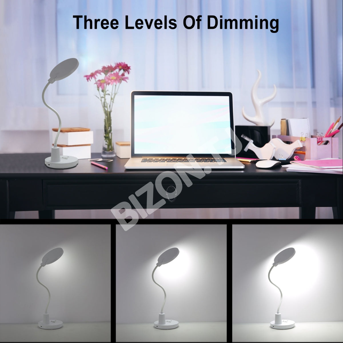 Trio Three-Step Dimming Minimalist Desk, 130-03759 3