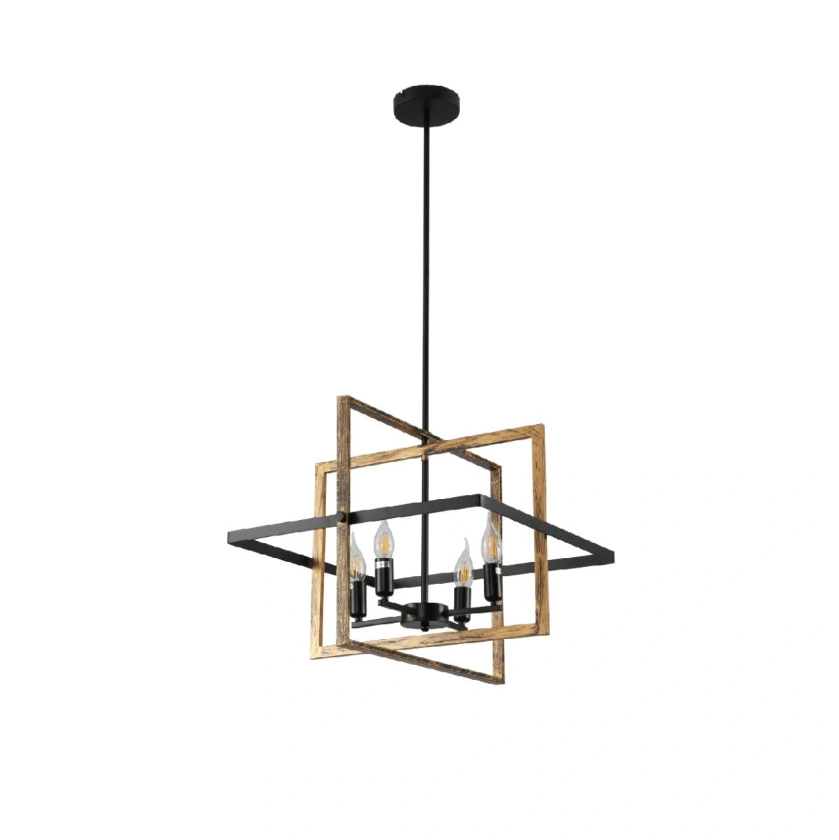Caged Cuboid Rectangle Candle Lantern Nautical Pen, 159-17866