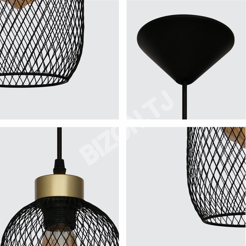 Подвесной HFD0422A-1L E27 D260 золотой, 150-18242 10