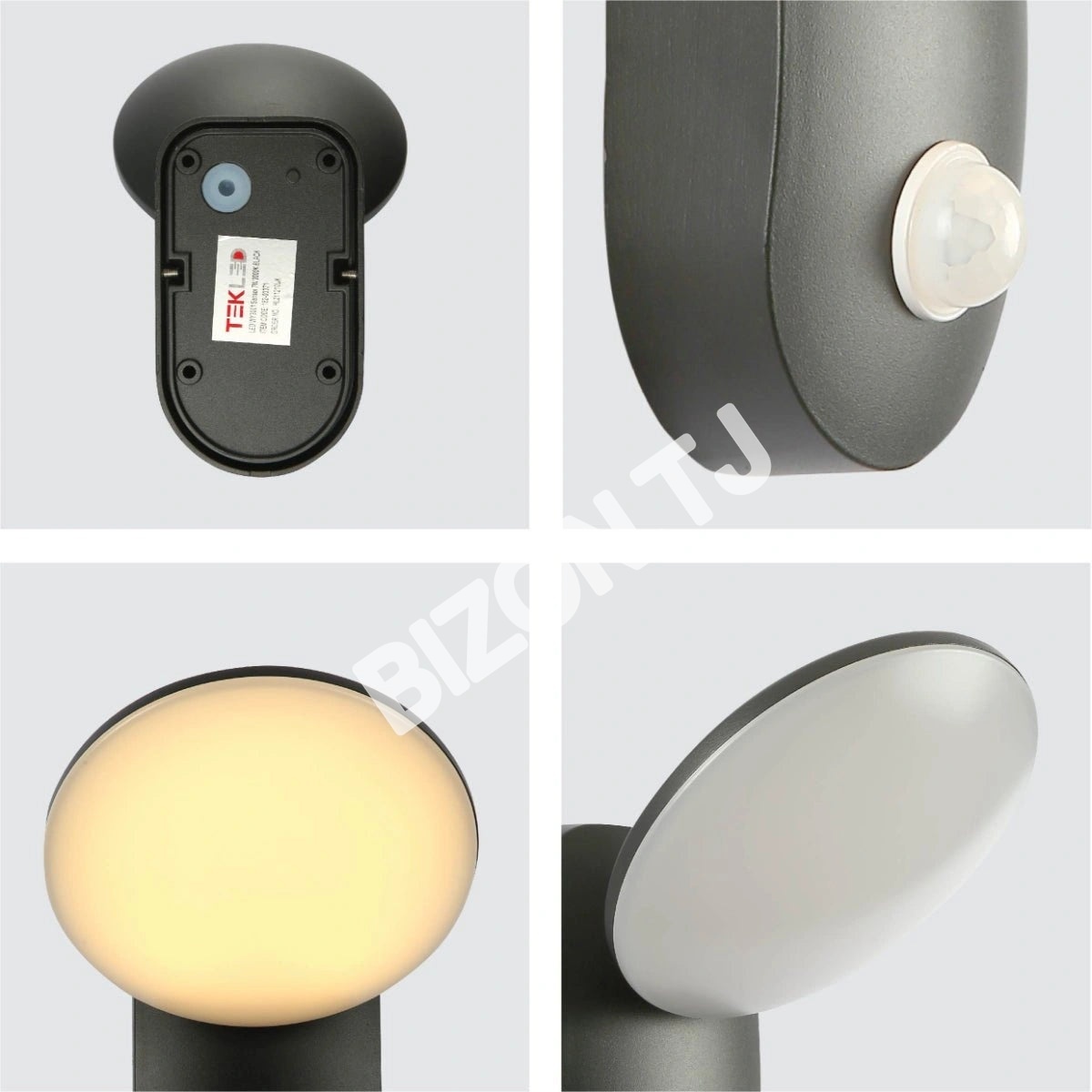 Светильник LED WY3020 2×1 Вт датчик 4000 К черный UK, 182-03373 7