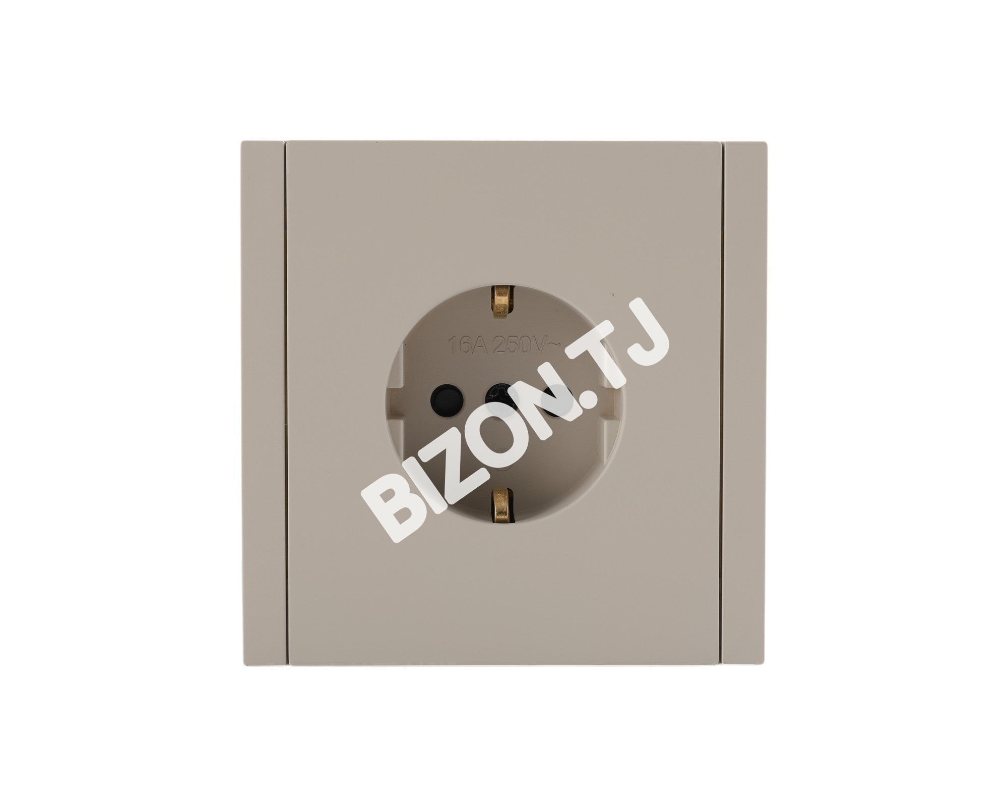 Розетка SCHUKO с / з, с / у, Черная, серия NIZMO, ELECTRIC 120 / 10, 283-03512 15