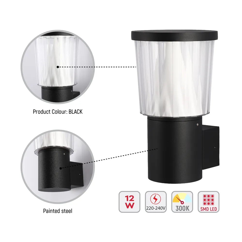 Cвет-к LED DL2306B 12 Вт 3000 К IP65, 183-03474 6