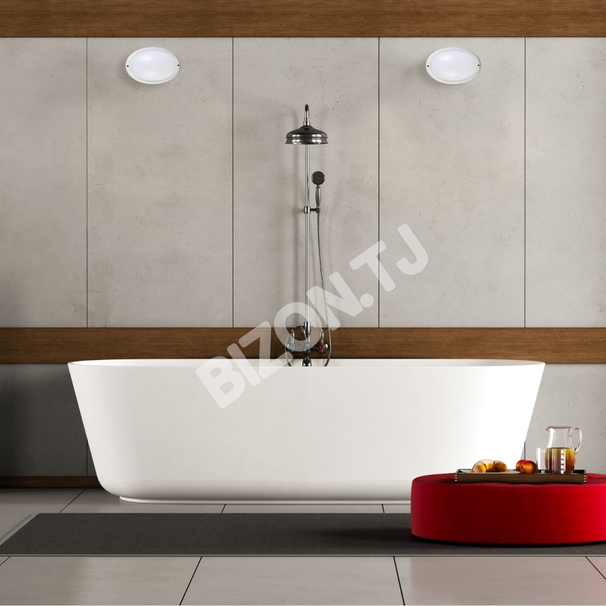 Светильник Oval LED FDD200 15 Вт белый 4000 К IP65, 181-15363 2