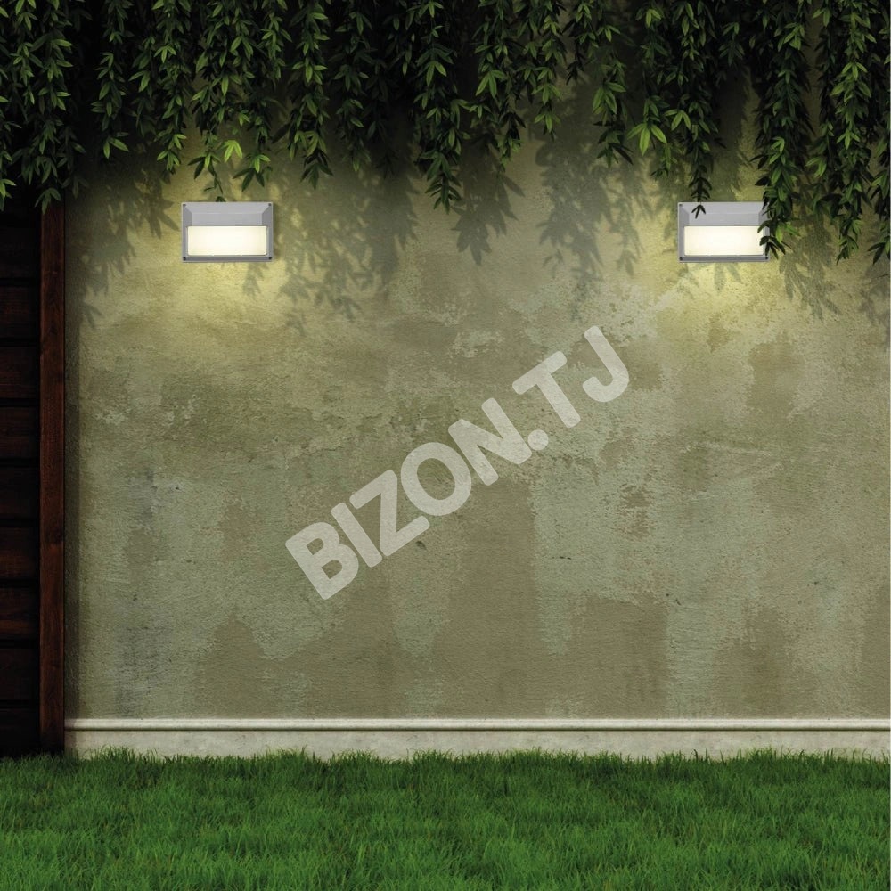 LED Rectangle Half настенный Lamp20 Вт 4000 К DONEGreyIP54, 182-03359 7