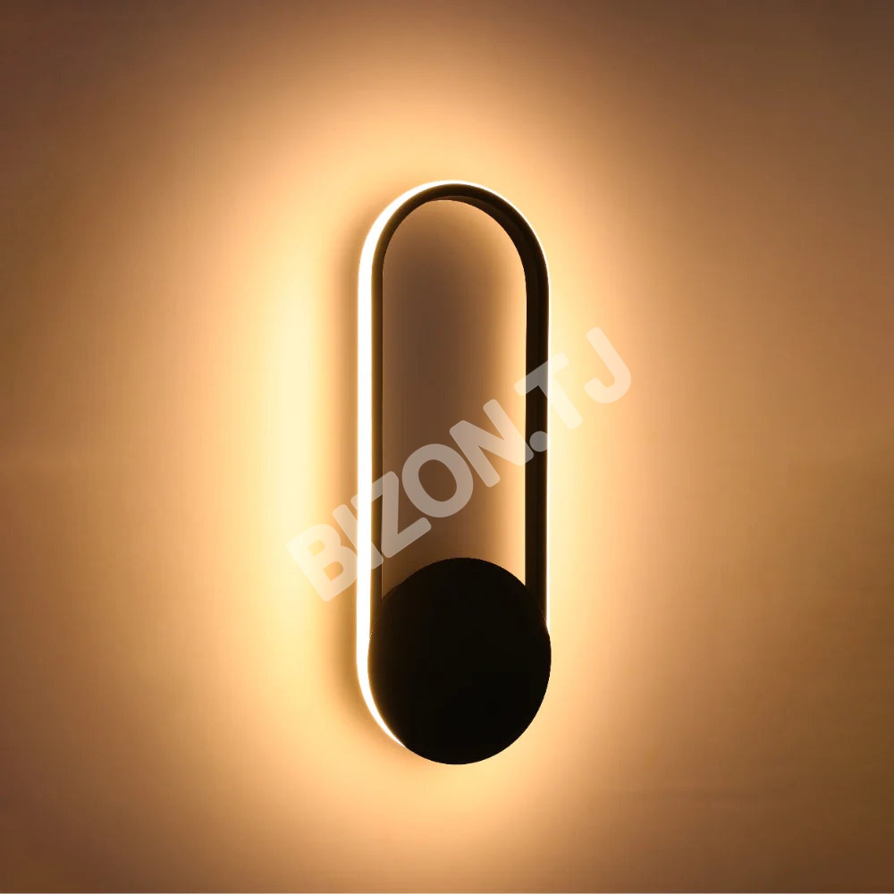 Бра Ellipse Ambient LED настенный Sconce черный 3000 К 24 Вт, 151-19813 3