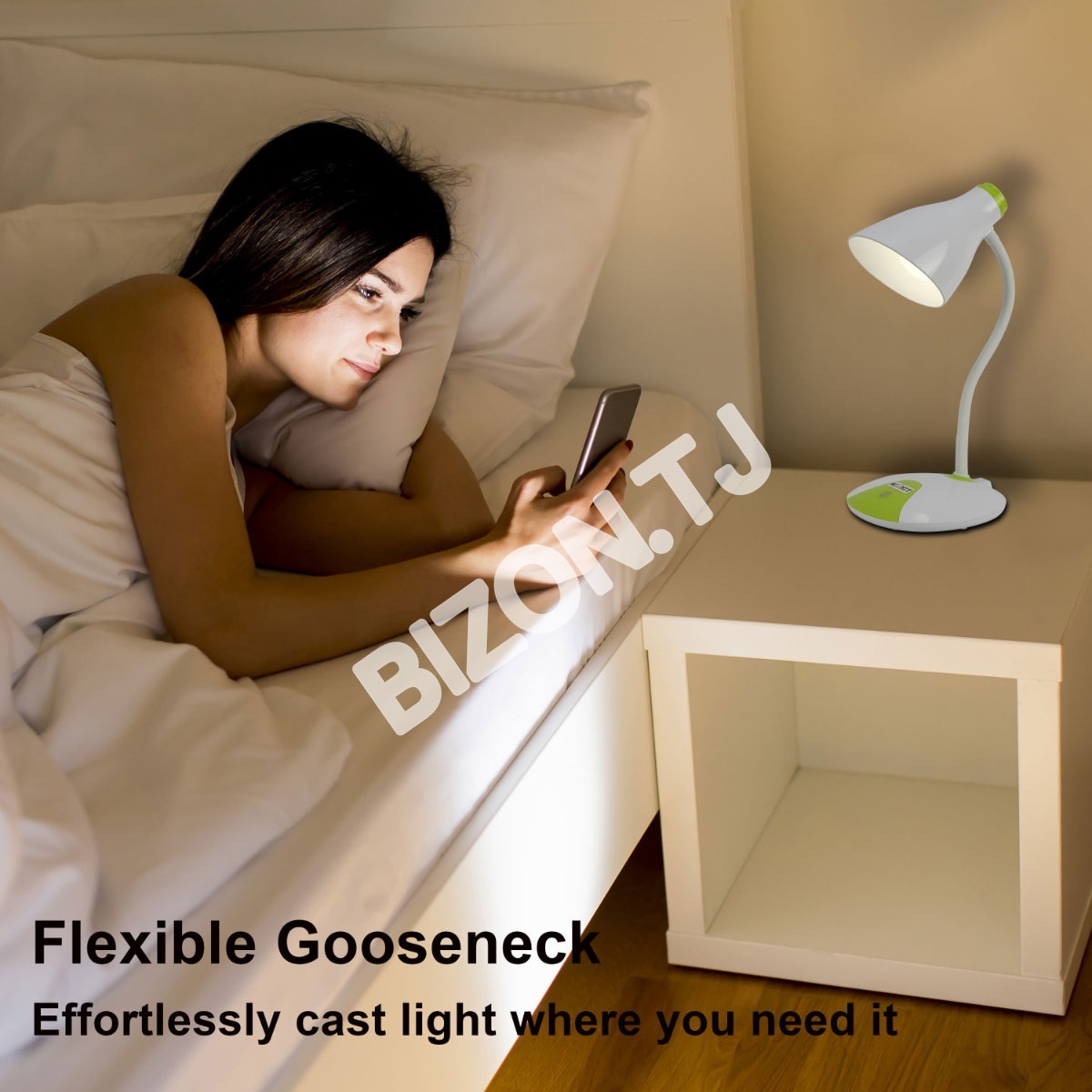 Лампа Gooseneck E27 Desk лампа синий 7 Вт 3000 К / 4000 К / 6000 К, 130-03758 11