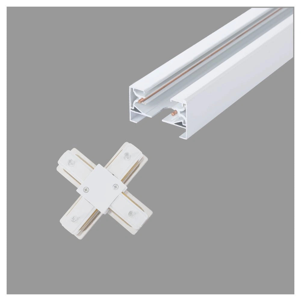 Белый STANDART T-CONNECTOR (2 LINE) (TS), 175-15336 8