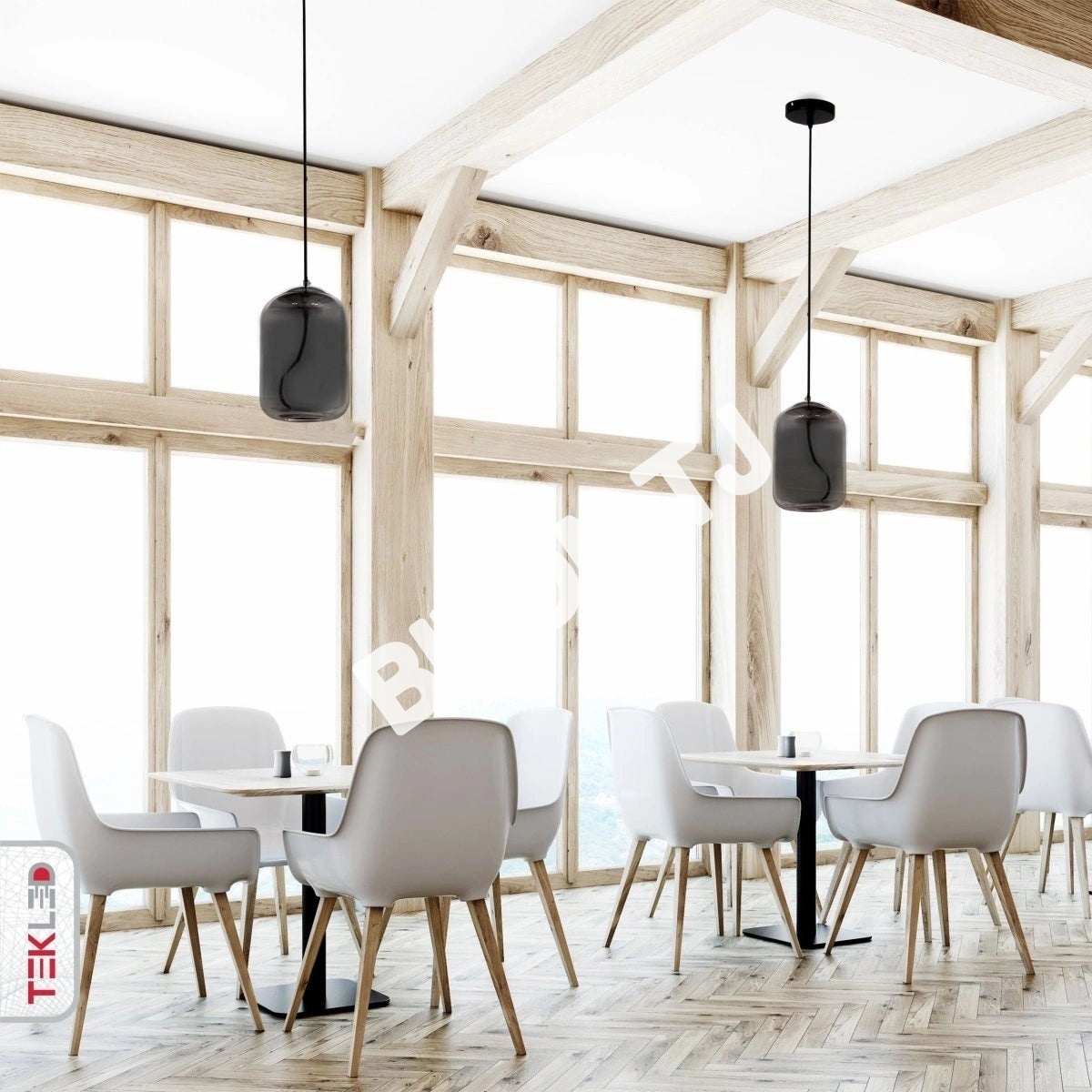 Люстра LED DROP B 180×260, 159-17332 17
