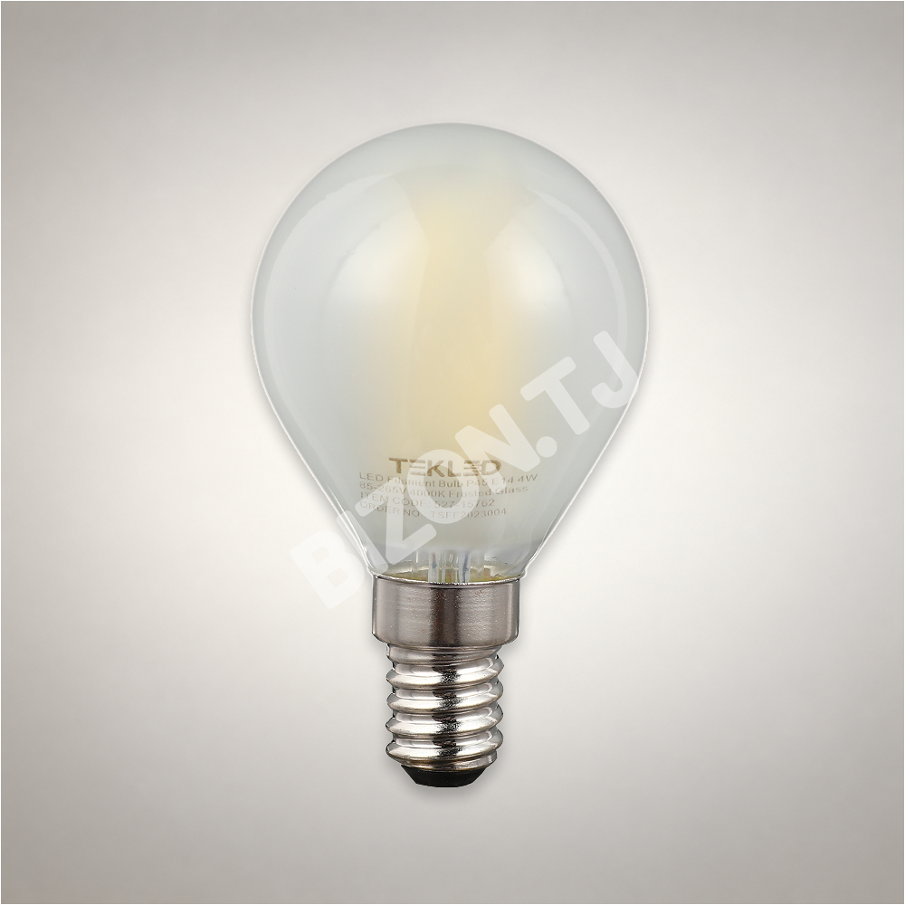 Лампа LED Filament Bulb P45 4 Вт E14 85-265 В 4000 К Frosted, 527-15762