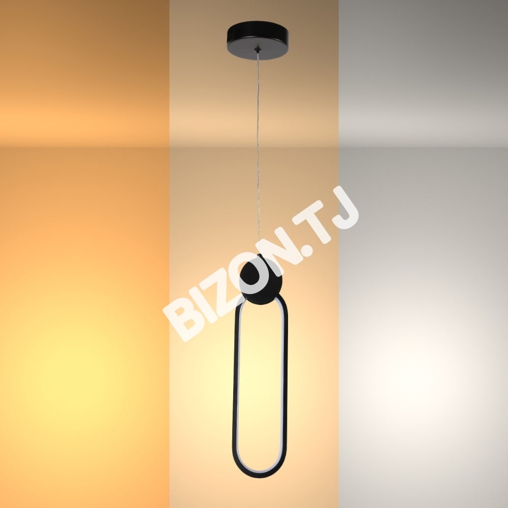 LED TIBIA 29-01 13 Вт Ring черный D200 CCT Changeble, 159-18133 7