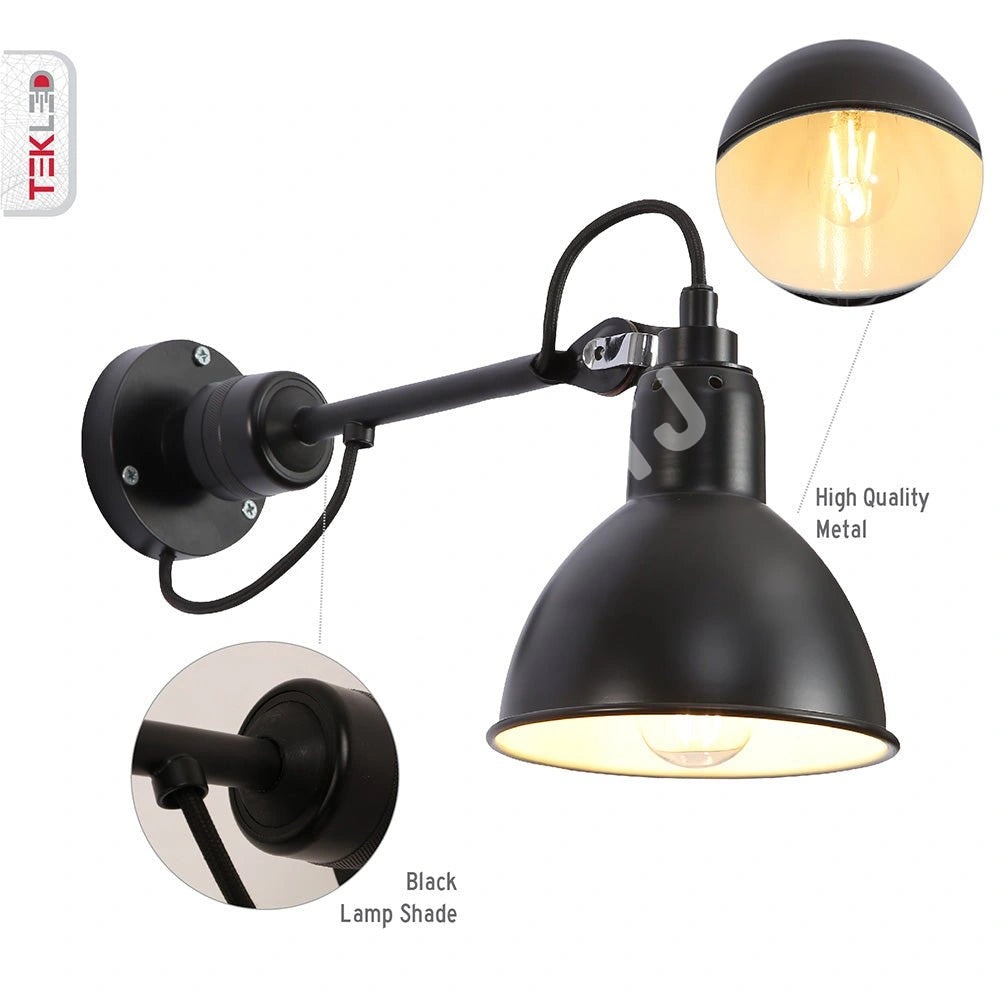 Бра SY9329-1 E27 BLACK10, 151-19576 3