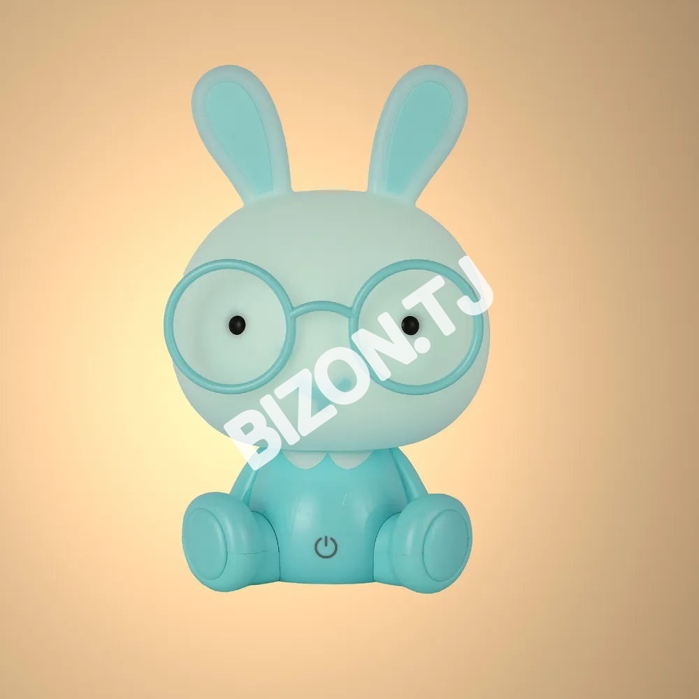 Лампа синий USB Touch Control LED Bunny Rabbit лампа 3 Вт 4000 К, 130-03780