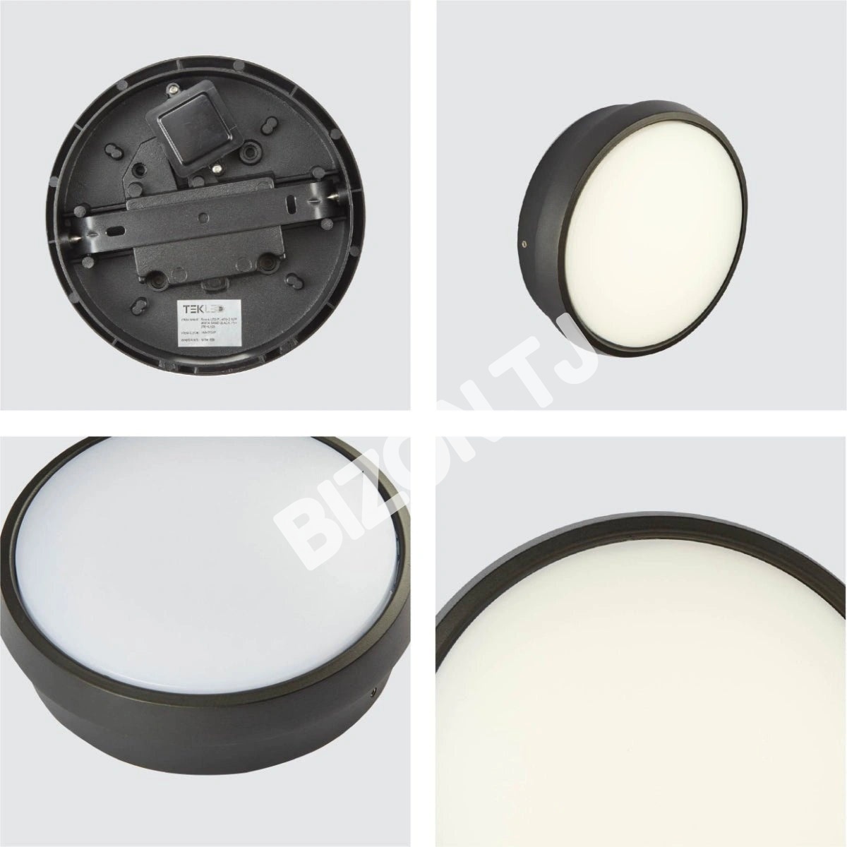 Светильник LED PL-470 18 Вт песочный черный 3000 К IP54, 183-03320 8