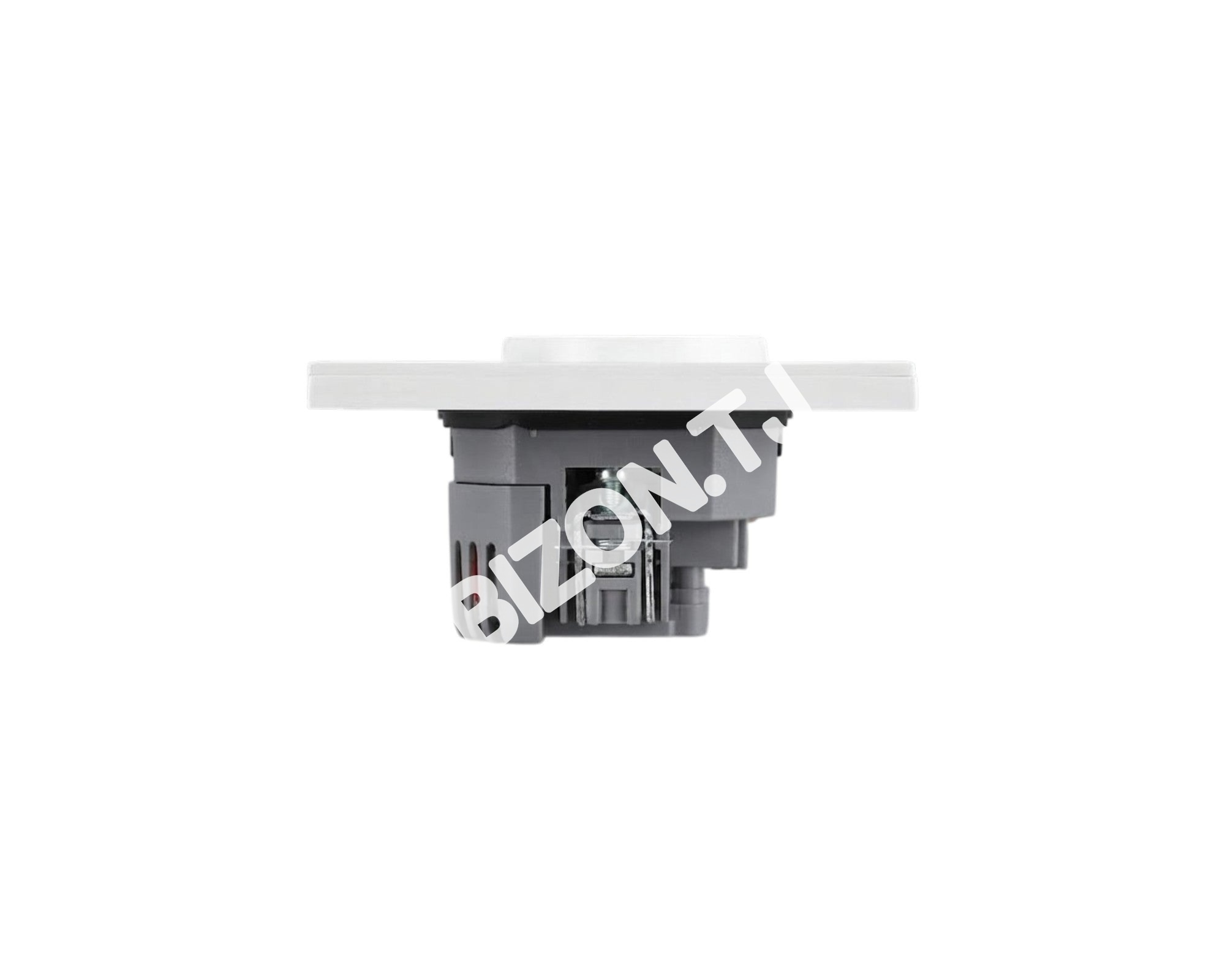 Розетка Schuko с USB+TYPE C 20Вт, с / у, Темно-серая, серия NIZMO, ELECTRIC 96 / 8, 283-03592 4
