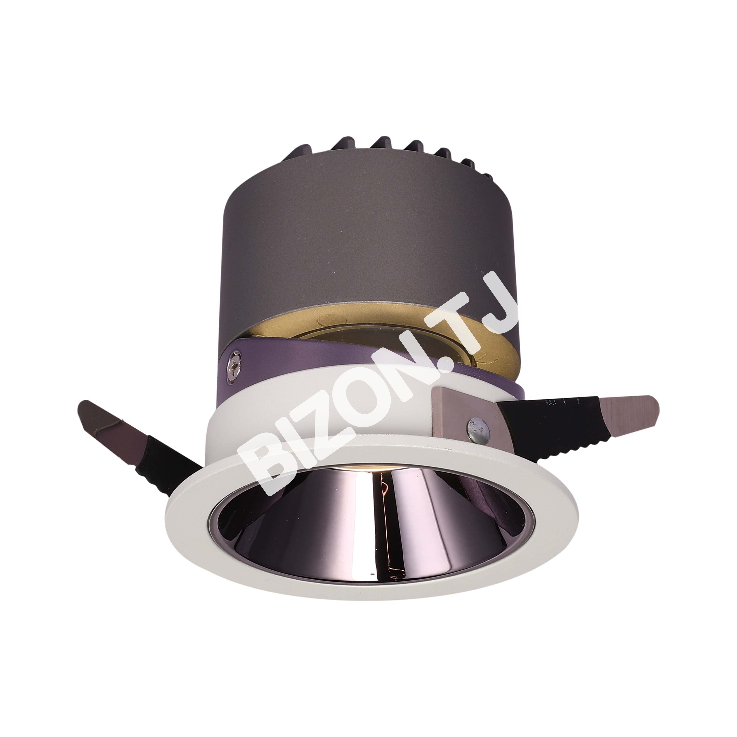 Светильник точечный LED COB 12 Вт черный 4000 К 85-265 В, 145-03102