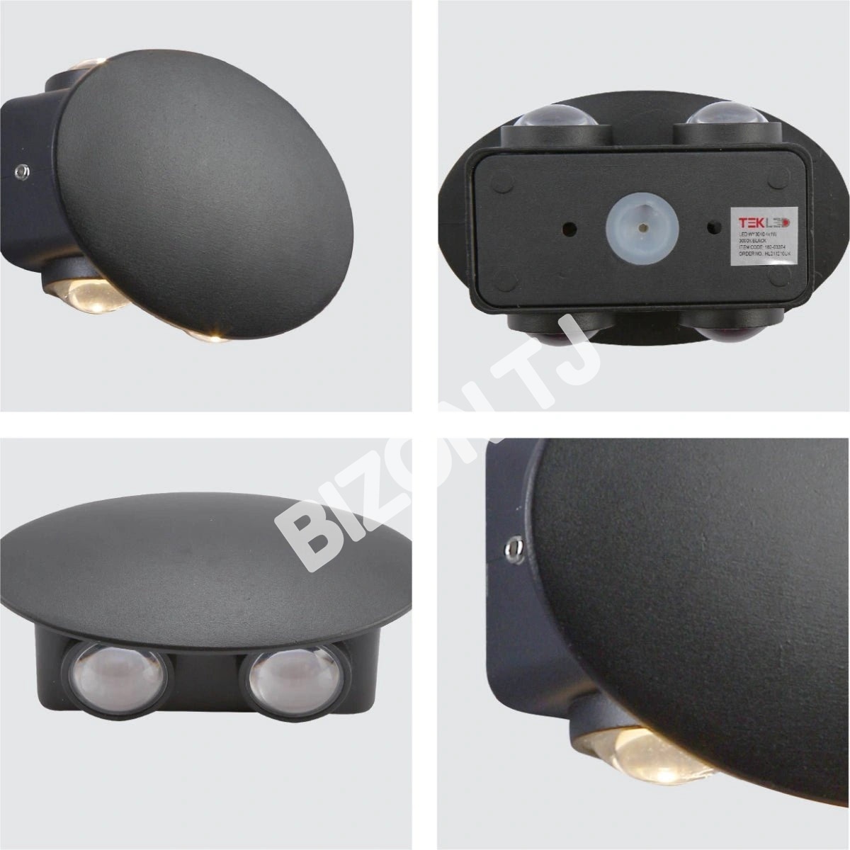 Светильник LED WY3040 4×1 Вт 3000 К черный, 182-03374 11