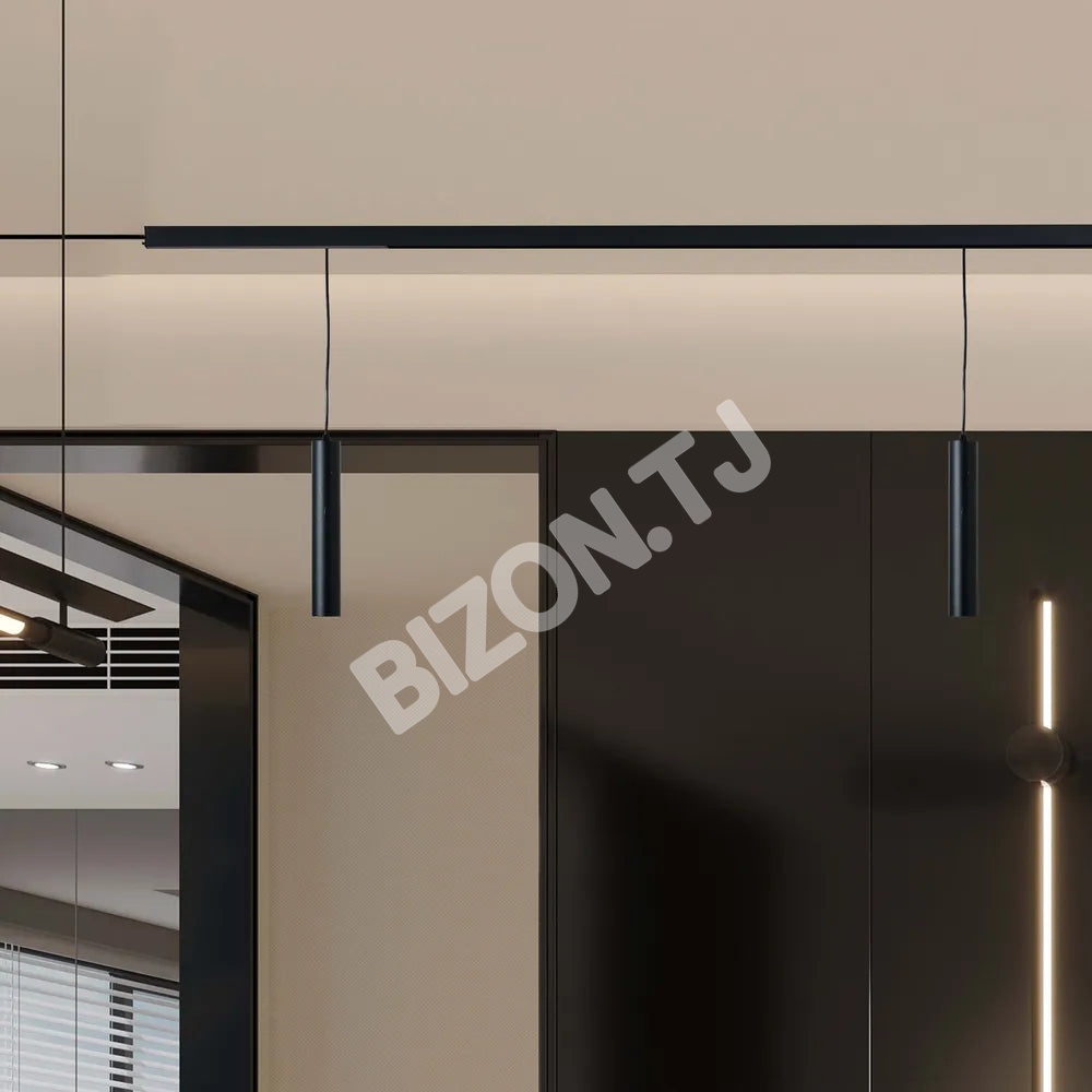 Светильник LED магнитный ROLL-02 10 Вт 48 В 4000 К черный трековый, 169-03045 4