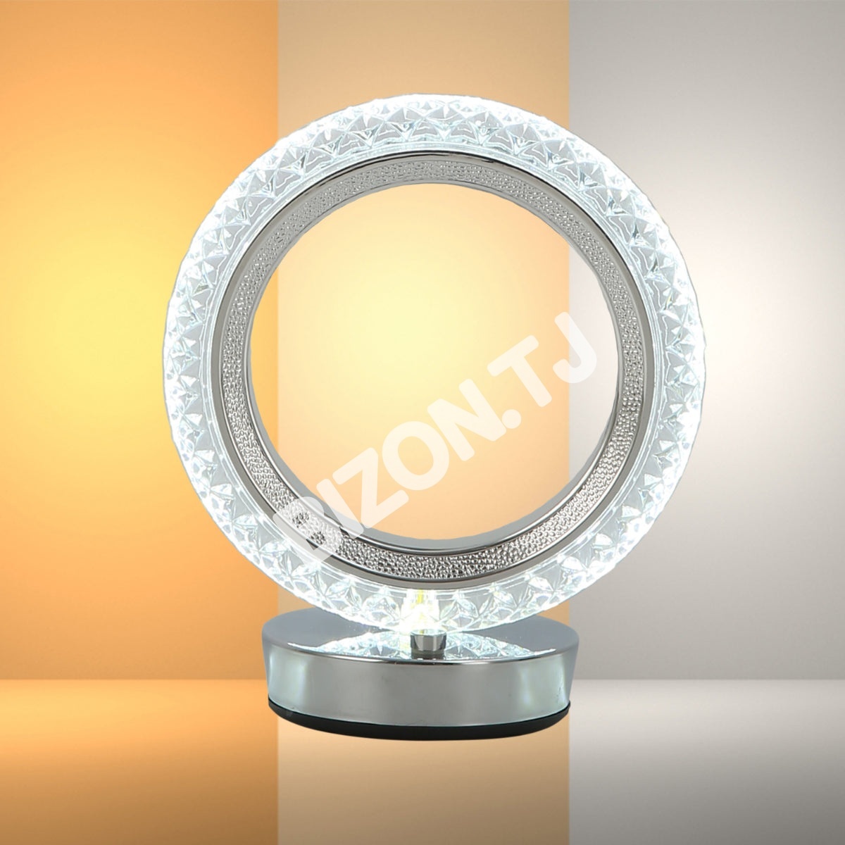 Светильник настольный LED Acrylic D160H185 золотой(T, 130-03728 9