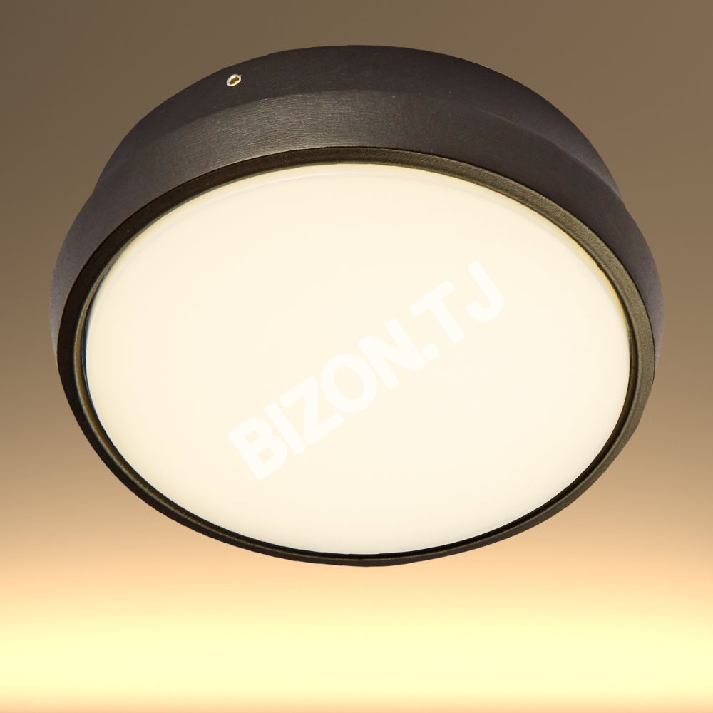 Светильник LED PL-470 18 Вт песочный черный 3000 К IP54, 183-03320 2