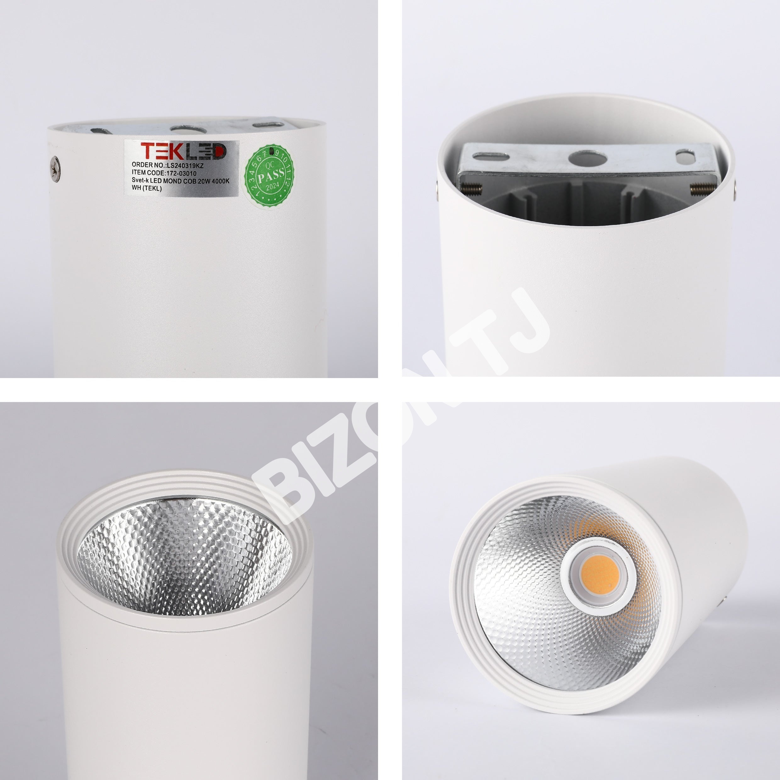 Светильник LED MOND COB 20 Вт 4000 К WH, 172-03010 7