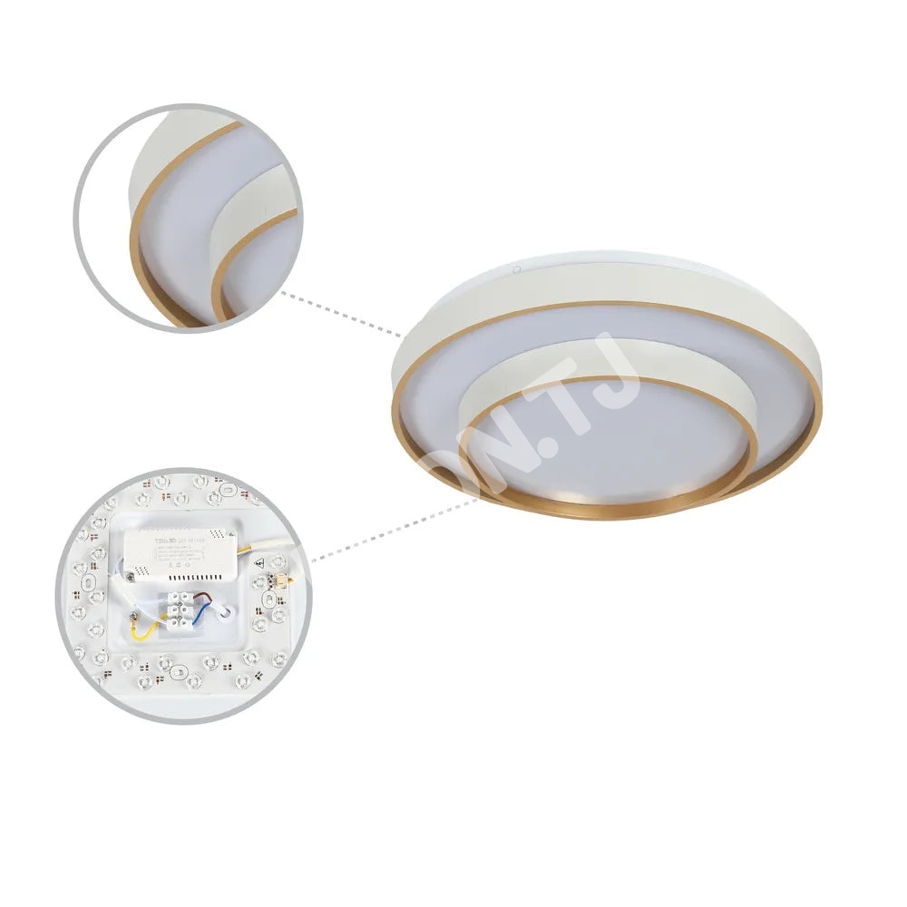 Светильник LED потолочный Светильник CL400 30Wx2 белый D400 6000 К / 4, 165-16000 6