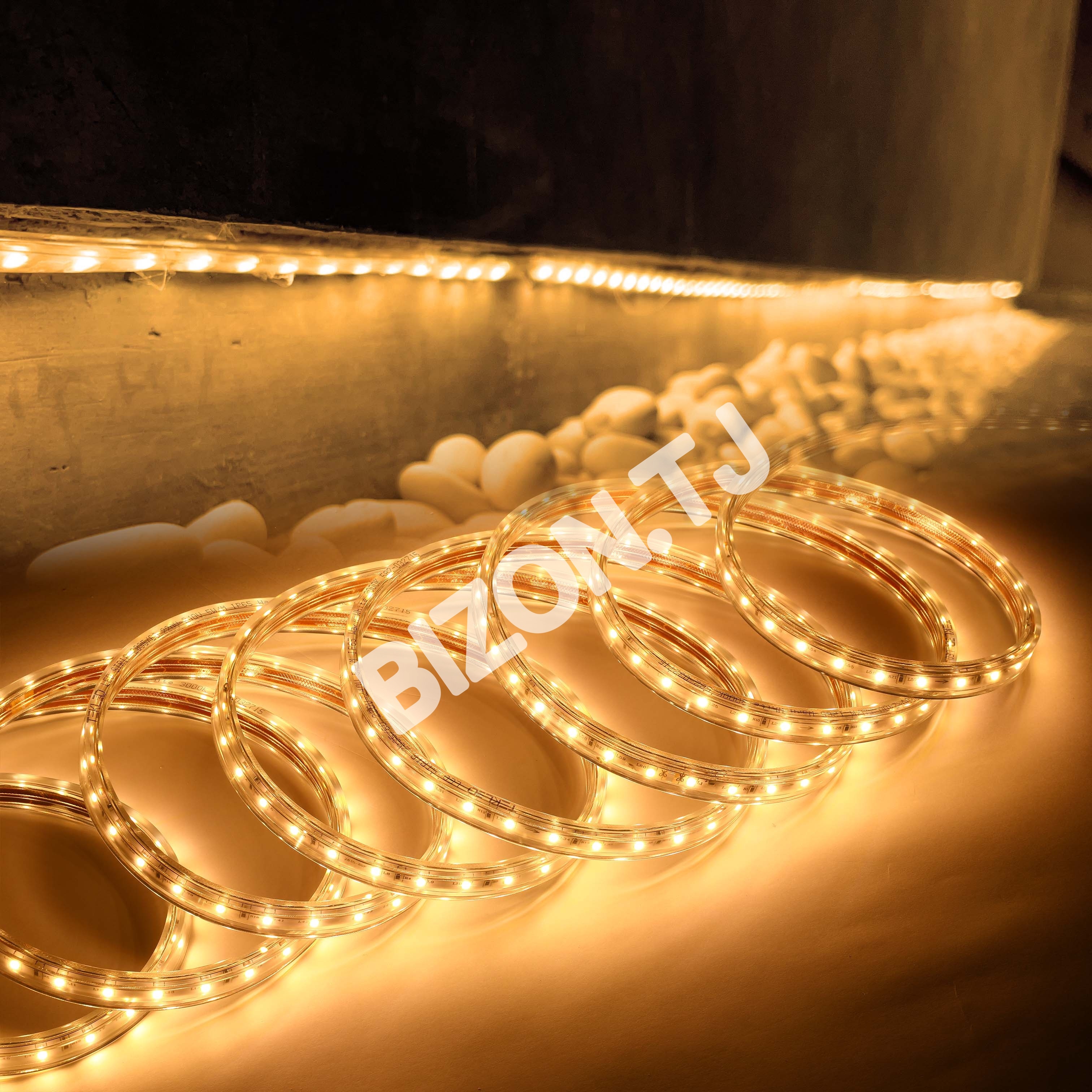 LED lentа 2835 / 60L 220 В оранжевый 7 Вт / M IP6550 м, 582-03271 18