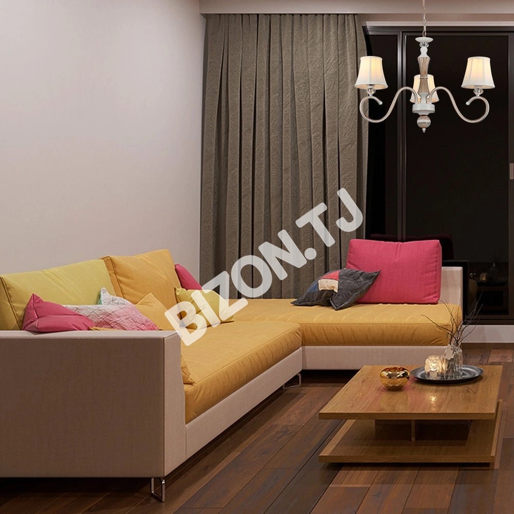 Люстра S2563 8xE4 белый 800×800, 159-17838 16