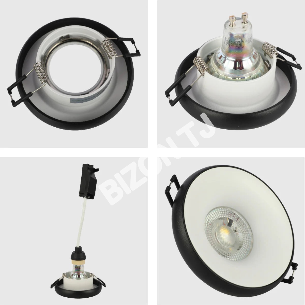 Светильник Aluminium Low Glare даунлайт золотой and белый, 143-04038 21
