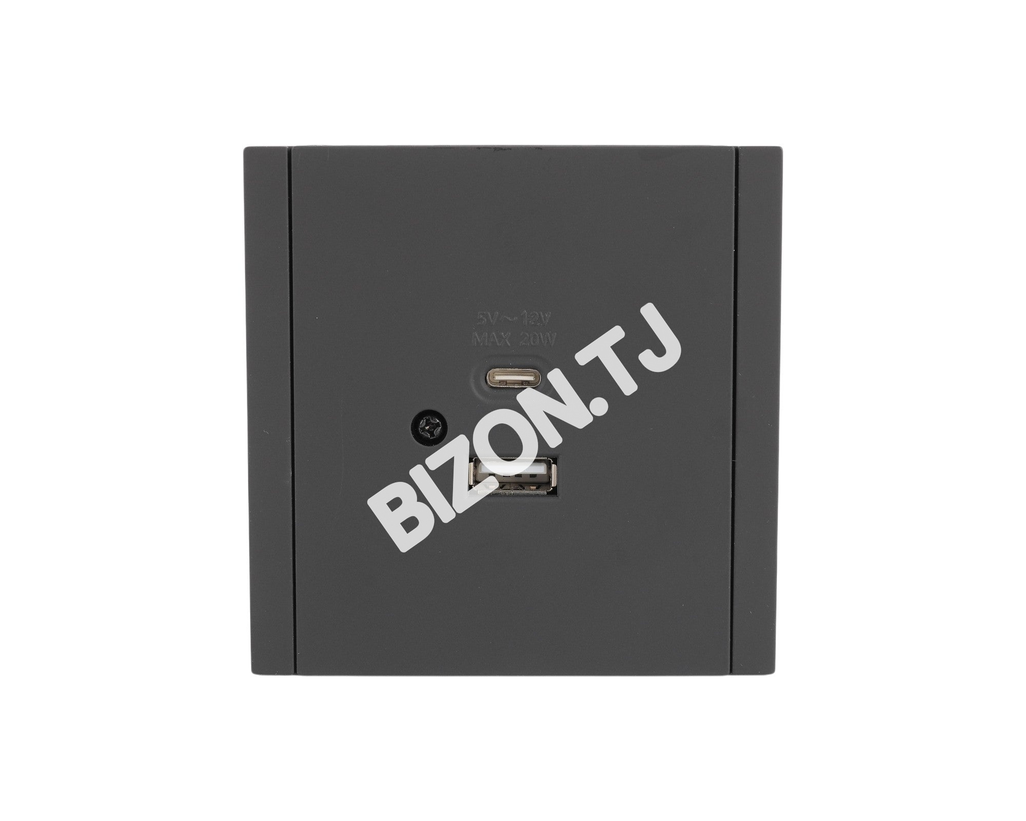 Розетка USB+TYPE C 20Вт, с / у, Черная, серия NIZMO, ELECTRIC 96 / 8, 283-03530 2