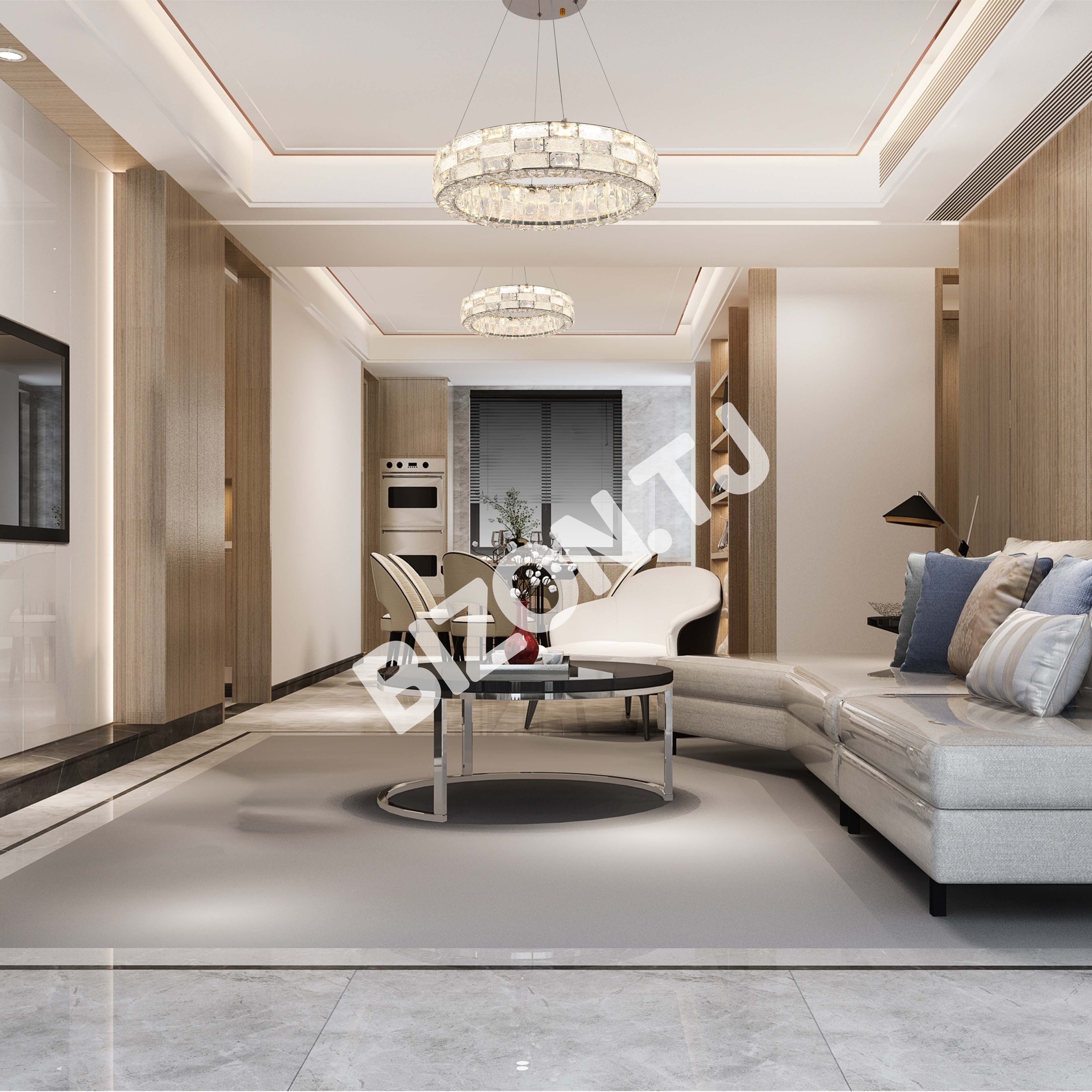Люстра Crystal хром CB701 D500мм 3 Colour (с ди, 159-18334 3