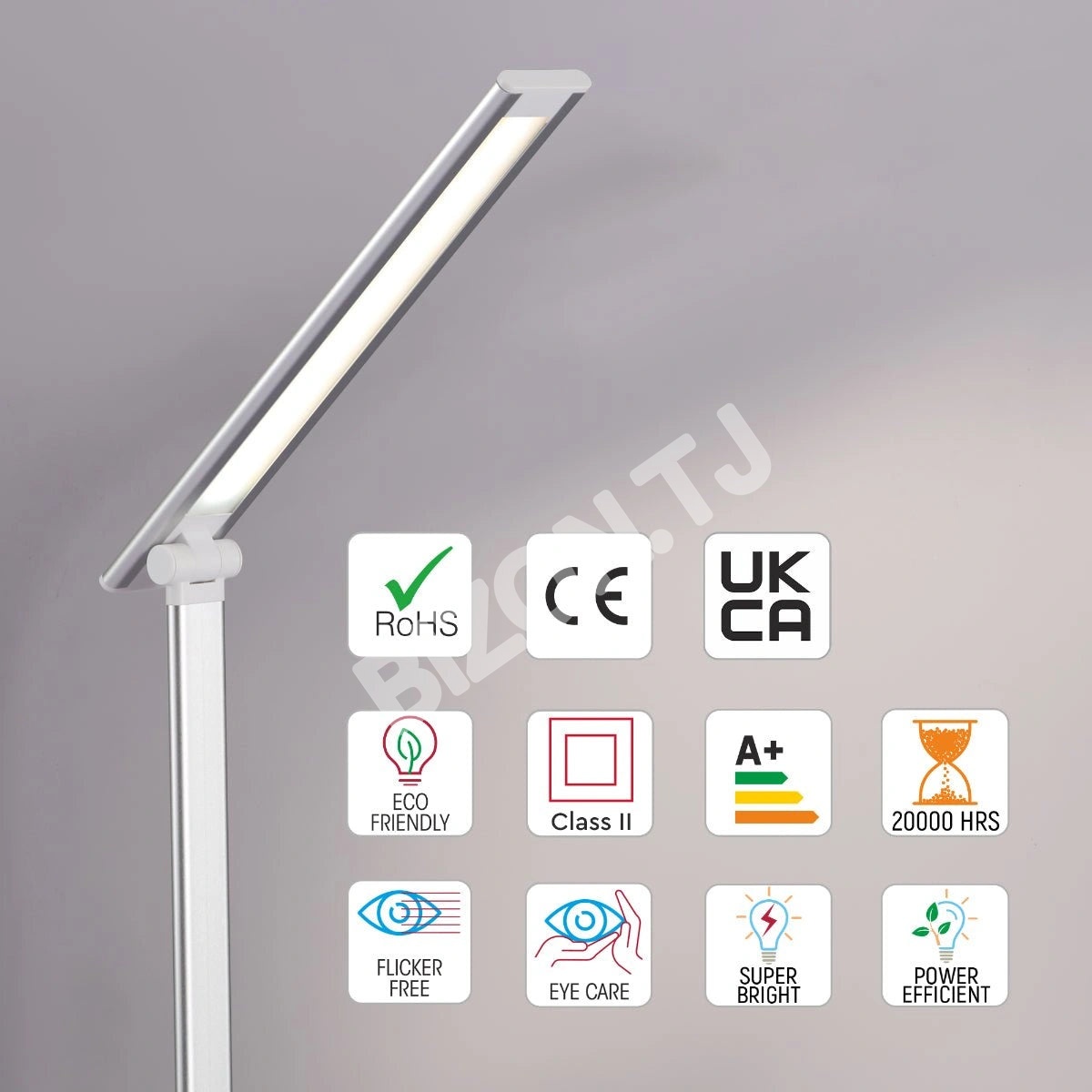 Настольный светильник LED JB502 10W5V550 лм BL3000K6000KUK, 130-03618 4