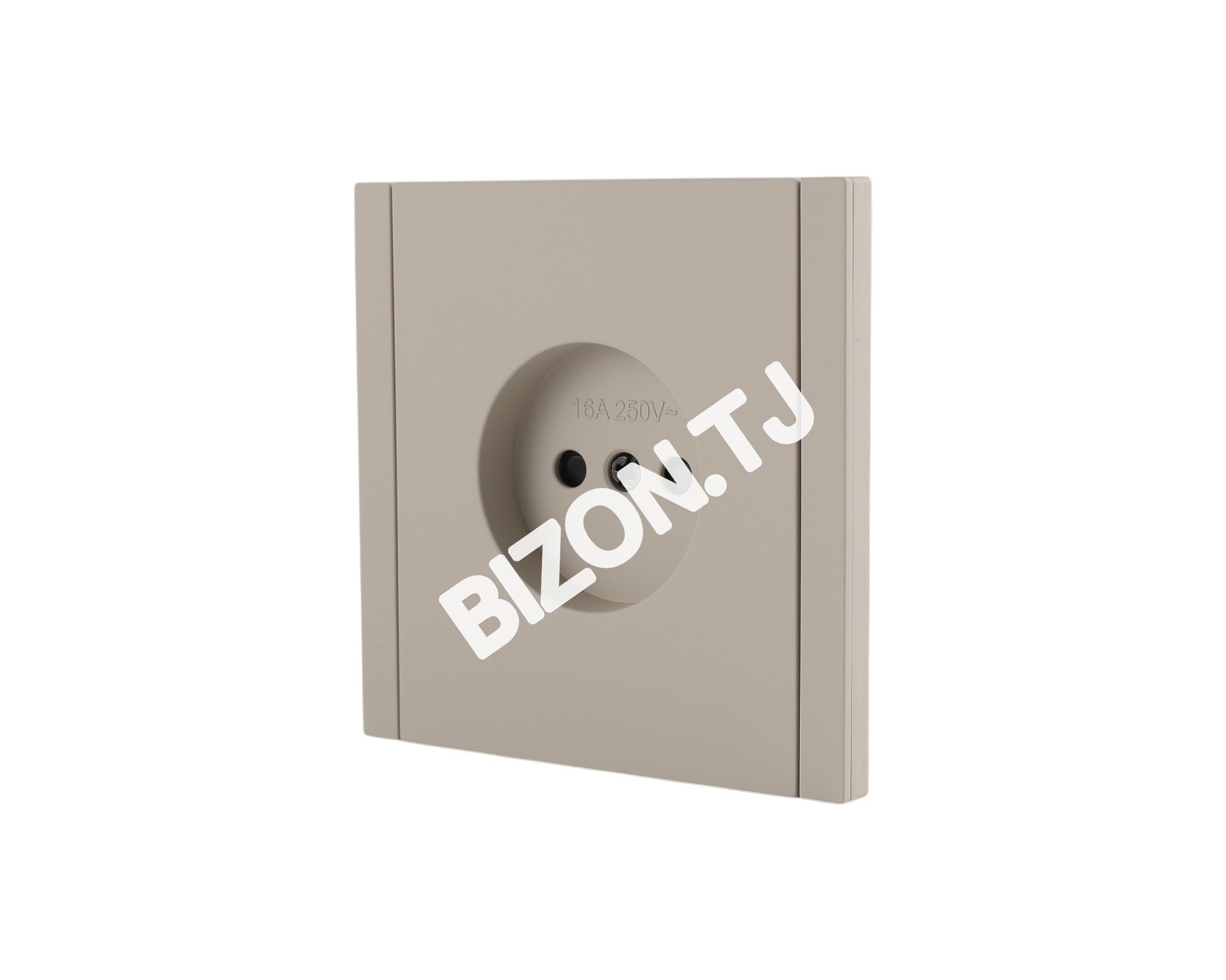 Розетка б / з, с / у, 2pin Мокко, серия NIZMO, ELECTRIC 120 / 10, 283-03614 17