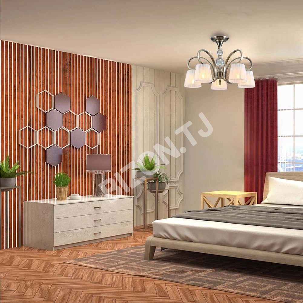 Люстра S2076 3xE27 AMBER 600×600, 159-17818 8