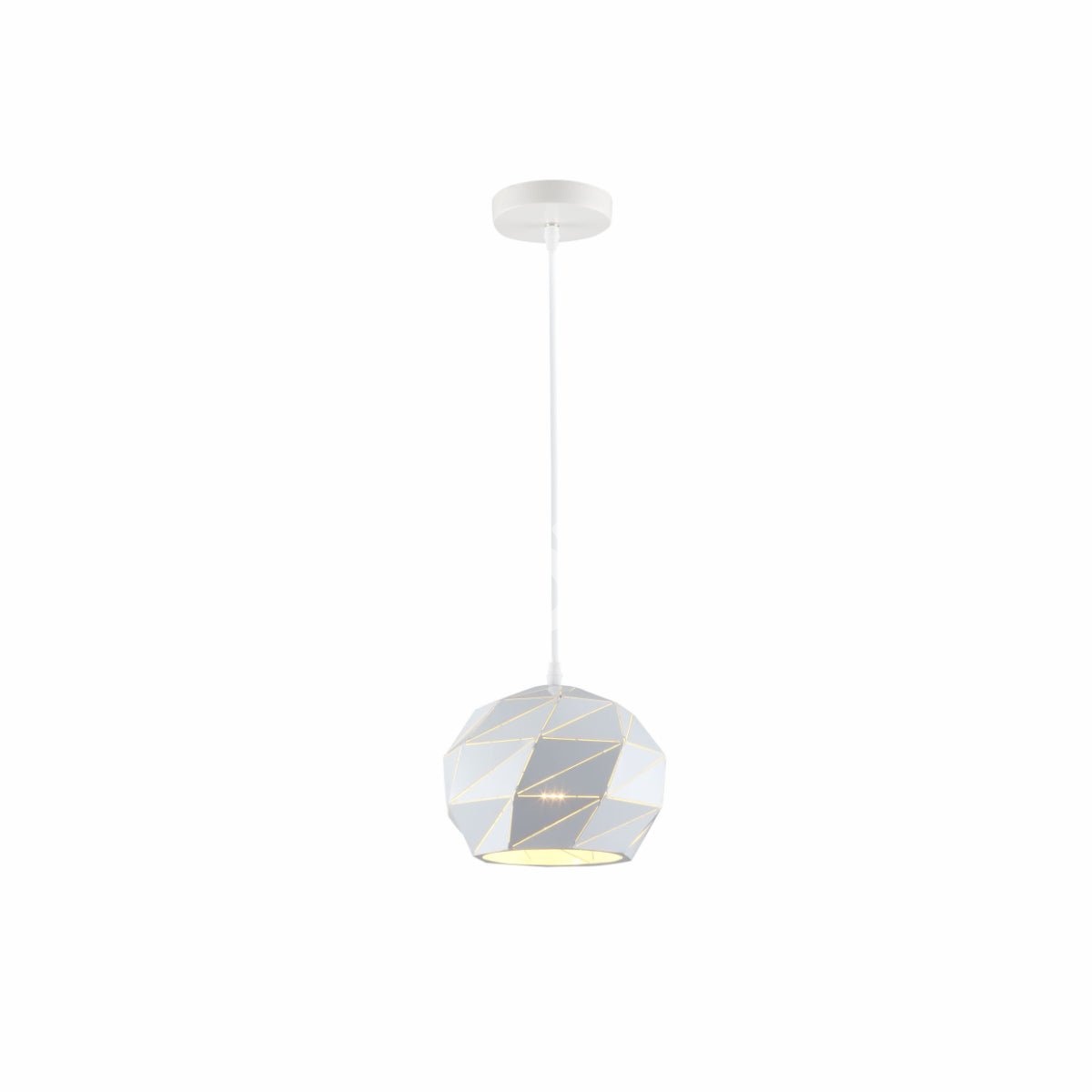 Светильник белый металл Laser Cut Globe подвесной потолочный светильник XLarge с E27, 150-18156 2