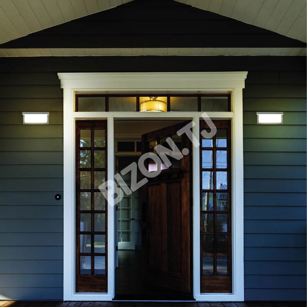 Лампа LED Cubioid Hood настенный лампа 20 Вт 4000 К DONEGrey IP54, 182-03358 6