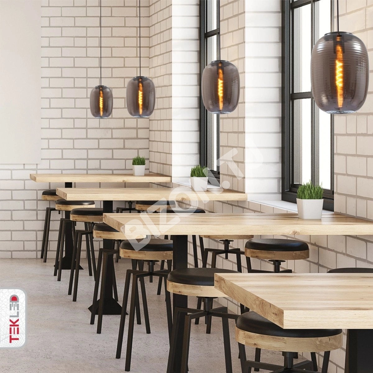 Люстра HIVE AMBER 40 Вт 1xE27 250×300, 159-17344 12