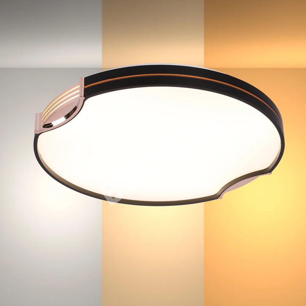 Светильник LED потолочный Светильник ARKOS 40Wx2 D500 черный 6000 К / 4, 165-16033
