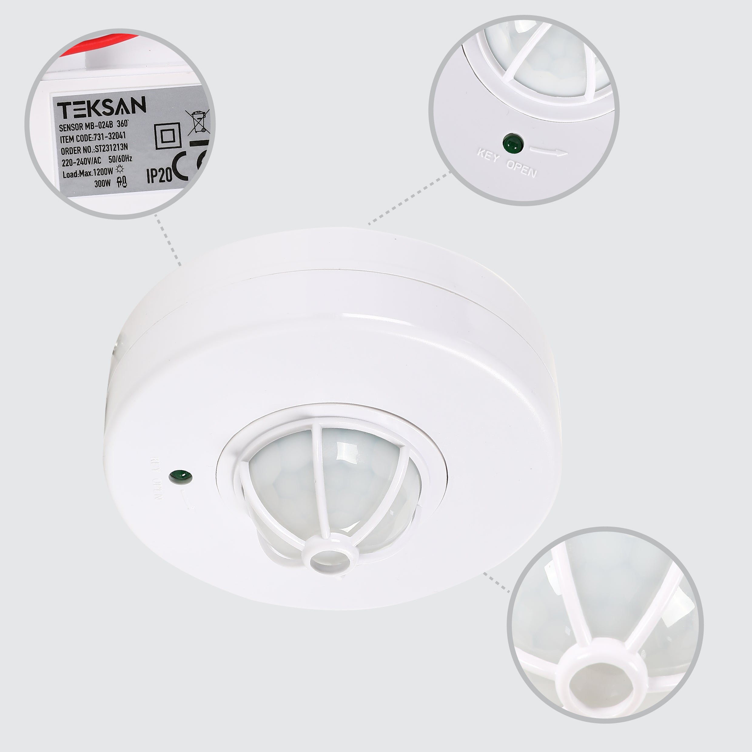 Датчик MB-024B 360` (60) (MASTE), 731-32041 6