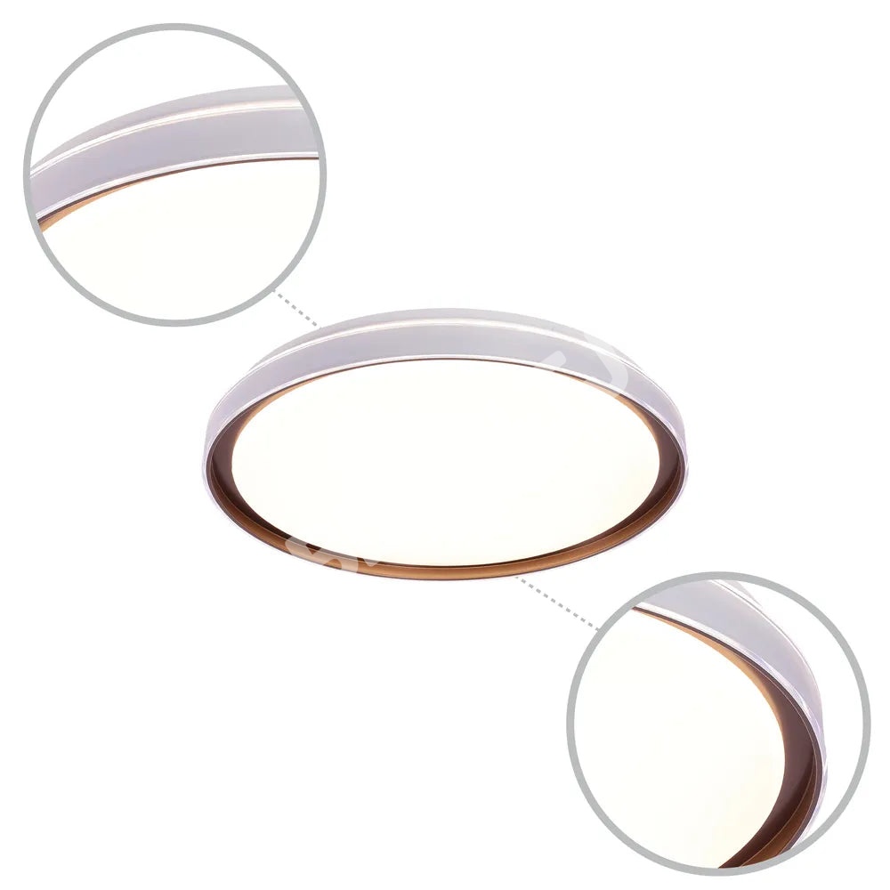 Светильник LED потолочный Светильник MASIERO 40Wx2 фиолетовый D500 6000, 165-16021 6