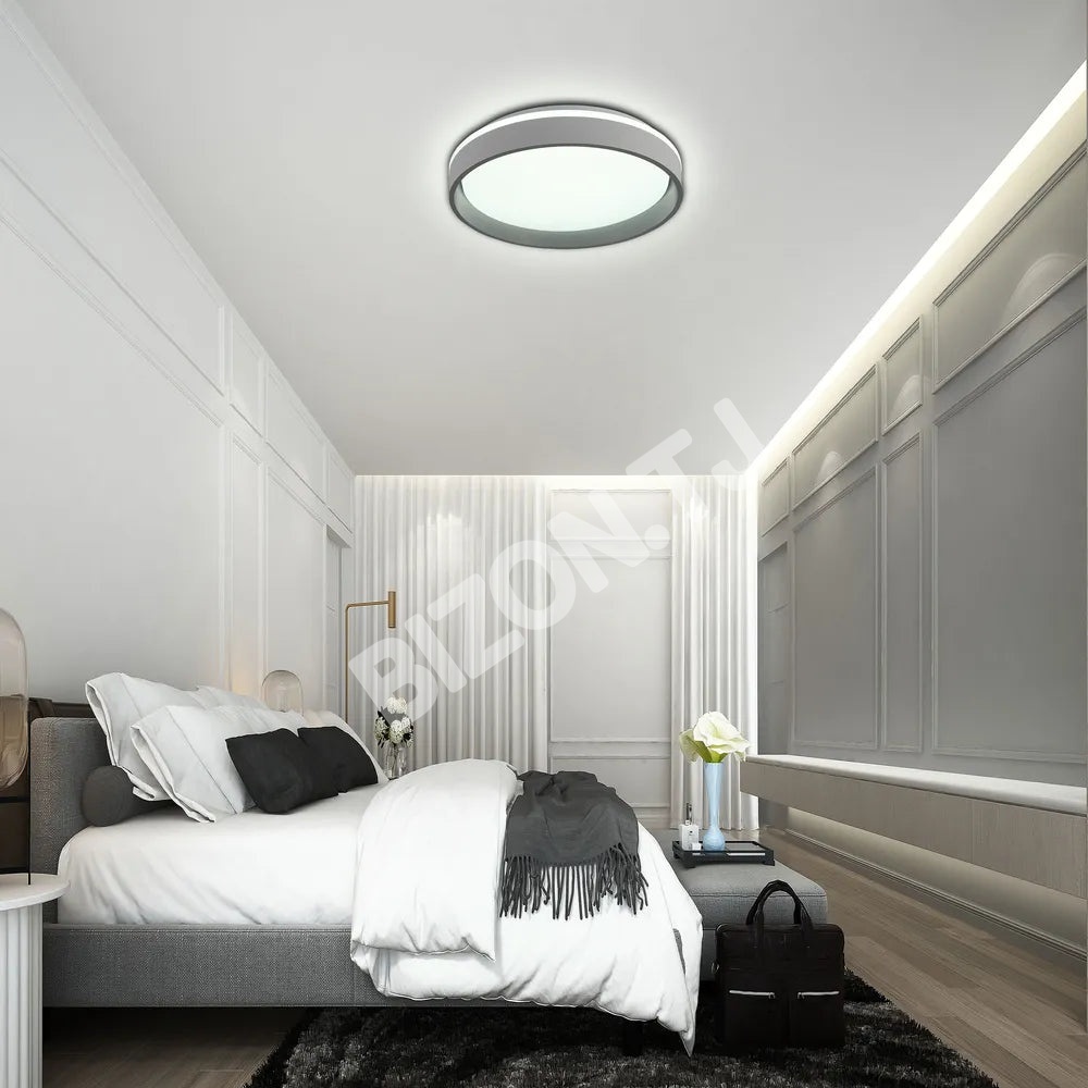 Светильник LED квадрат потолочн Светильник SANKIA 80Wx2 синий 950×65, 165-16039 2