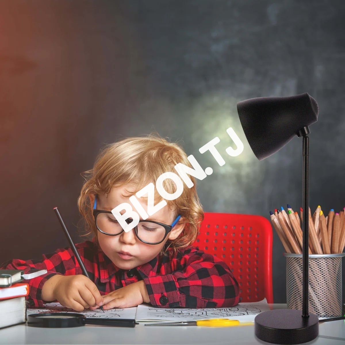 Светильник Настол. Светильник SCANDINAVIAN 03 E27 металл черный, 130-03650 2