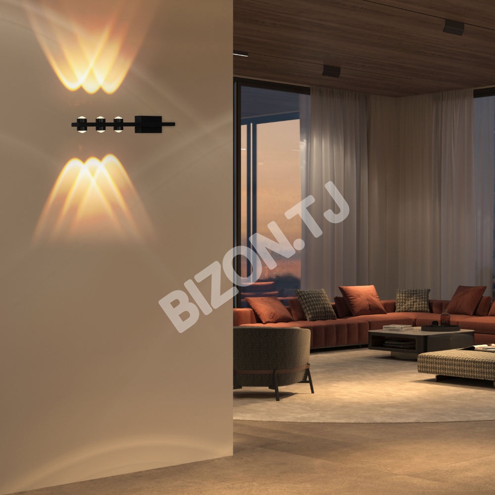 Freja Nordic Mirror 6 Head Up and Down LED настенный Li, 182-03434 3