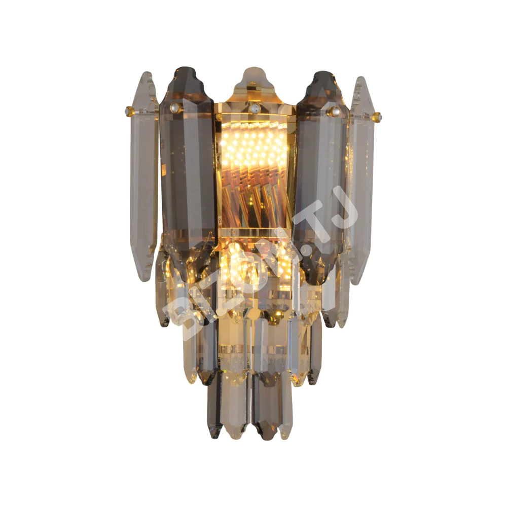 Бра 3203 E14×2 золотой, 151-19920