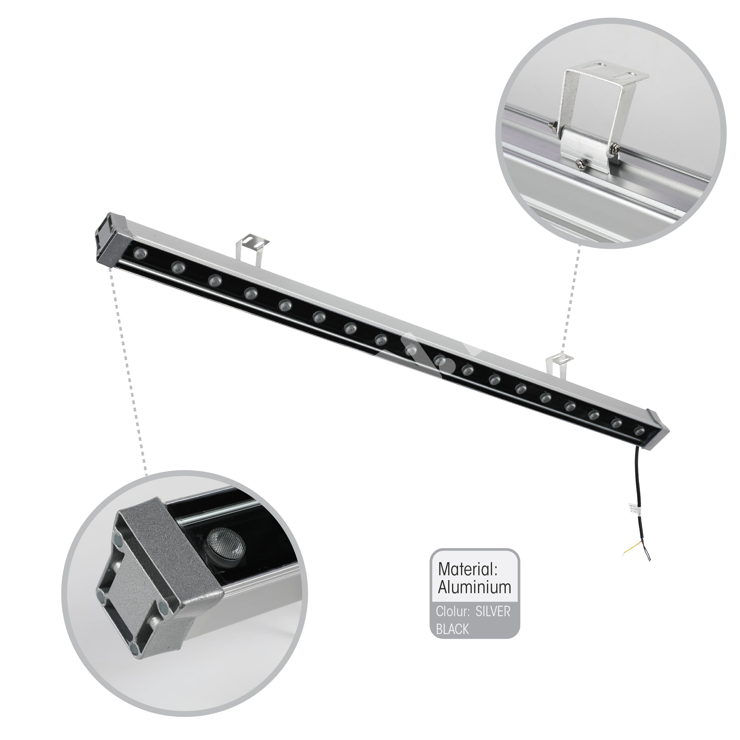 Прожектор LED WW02 18 Вт 100 см 3000 К IP65 (TS), 224-031450 5