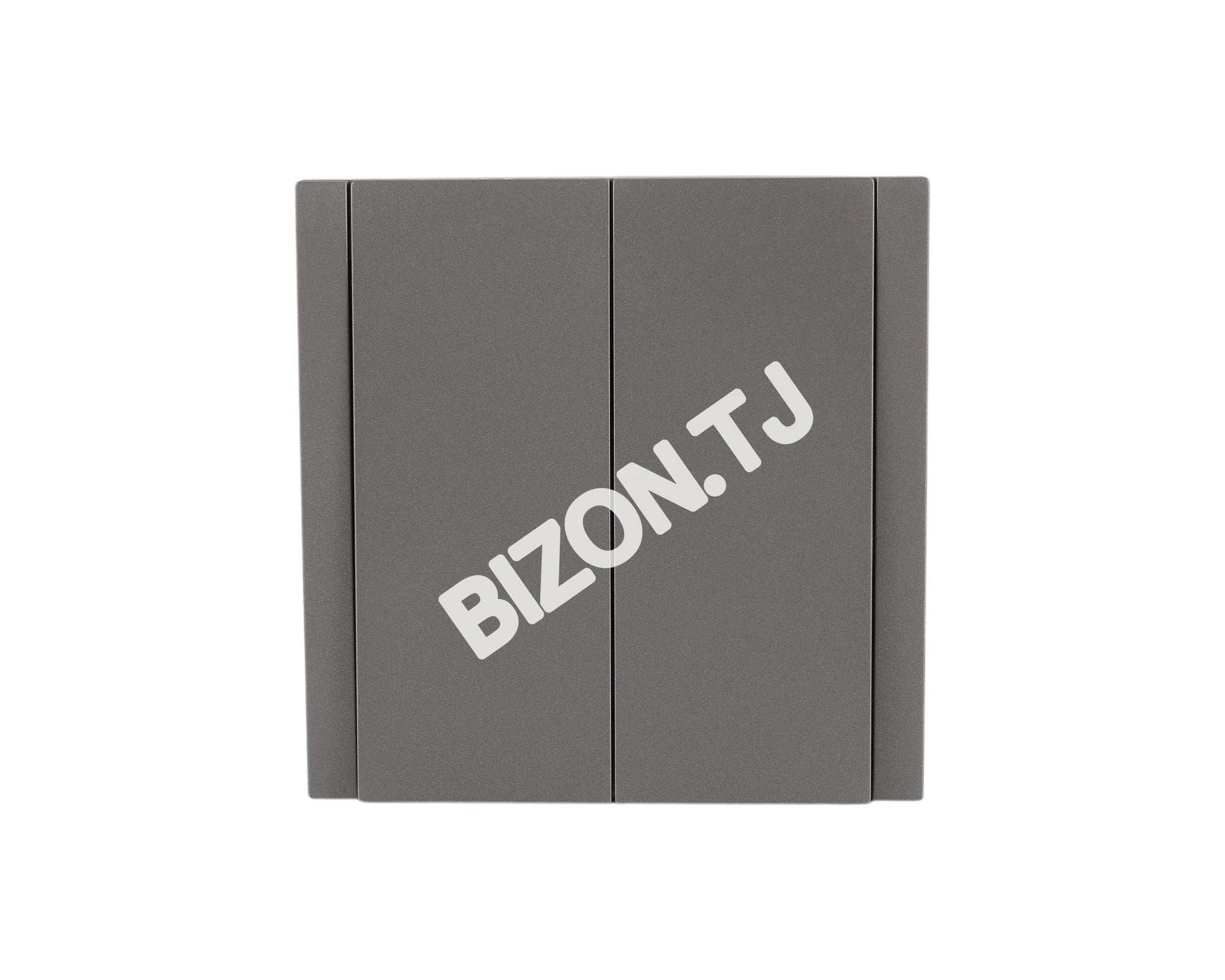Выключатель 2-кл, с / у, Темно-серый, серия NIZMO, ELECTRIC 120 / 10, 283-03552 10