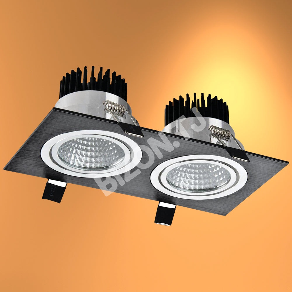 Светильник LED OC003B 2×5 Вт 3000 К черный UK IP20 3, 165-0332791 23