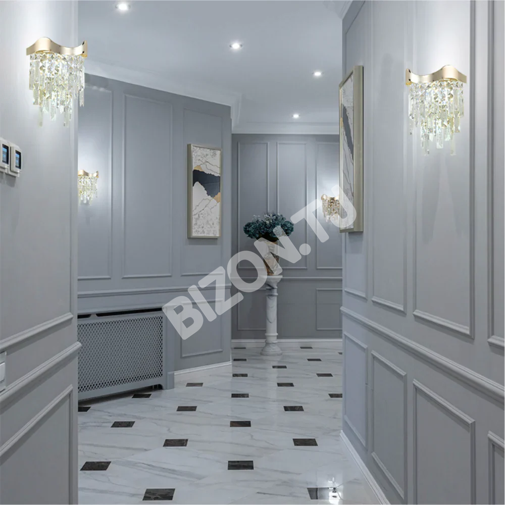 Бра Crystal 3xE14 хром 250 мм*H330 мм, 151-19958 10