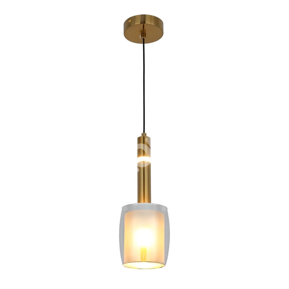 Люстра 66898-1A Smoke 1xE27+LED 3000 К, 159-18310